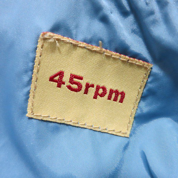 45rpmのブランドタグ