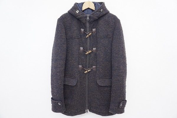 「ヘルノ」ダークブラウンダッフルコート（MEN’S）