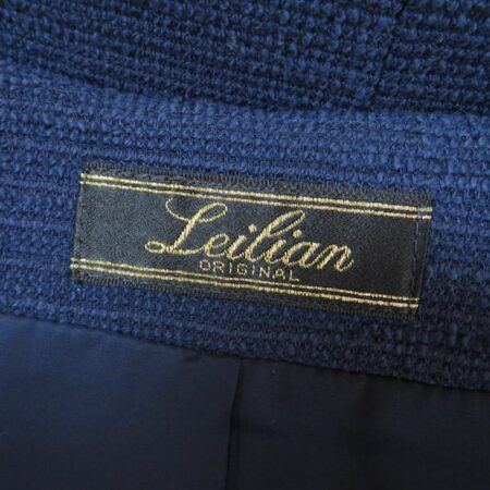 買取したレリアンの紺のスカートスーツのタグ