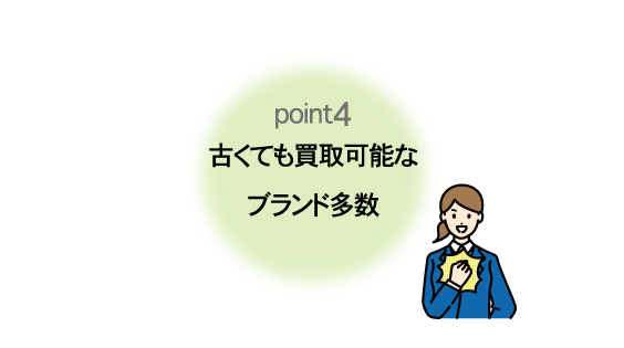 安心の出張買取　古くても買取可能