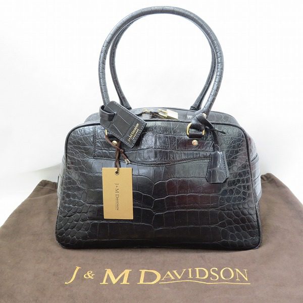 日常に溶け込むJ&Mデヴィッドソンのハンドバッグをお買取しました
