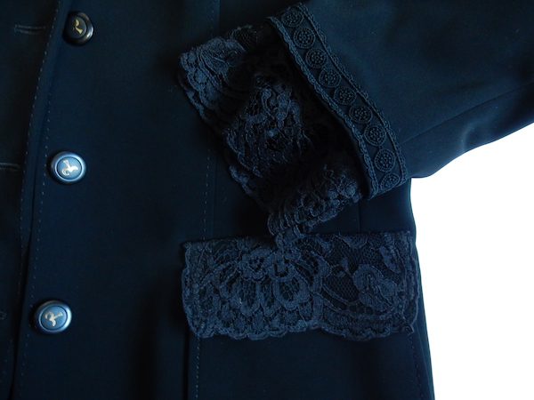 お買取したインポートロッサのジャケットの袖