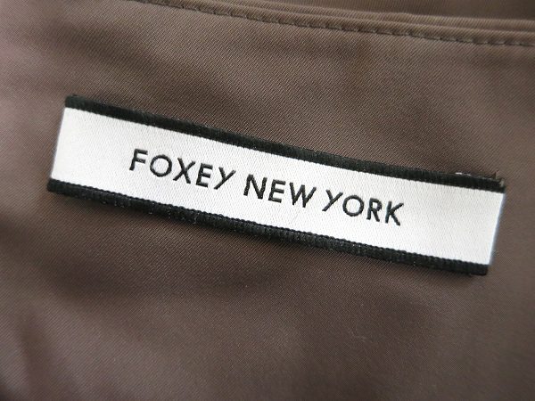 お買取したフォクシーニューヨークのスカートのタグ