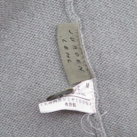 お買取したヨーガンレールのニットジャケットのタグ