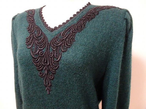 ソワレドヒロミのニット(緑) ソワレドヒロミのニット(緑)