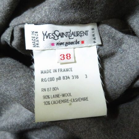 買取したイヴサンローランのタグ