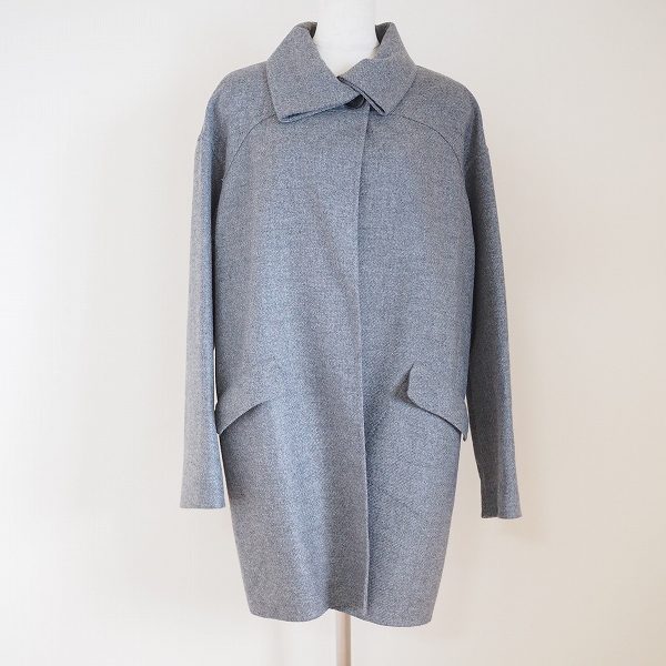 【アニオナ】オンオフ着られるシンプルなグレーのコートをお買取