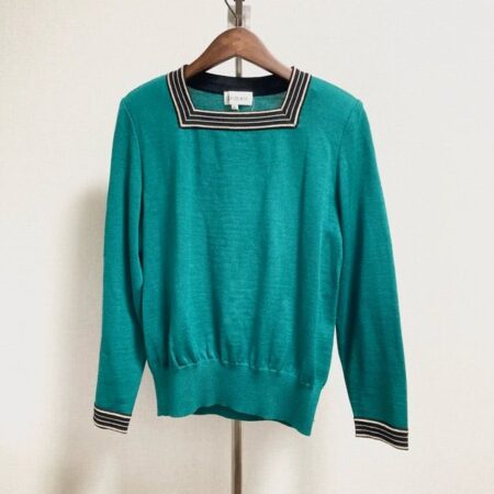 イヴサンローランのニット(緑) イヴサンローランのニット(緑)