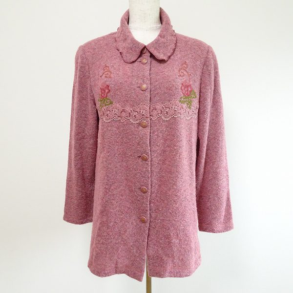 【インポートロッサ】上品かつ愛らしいピンクのジャケットをお買取