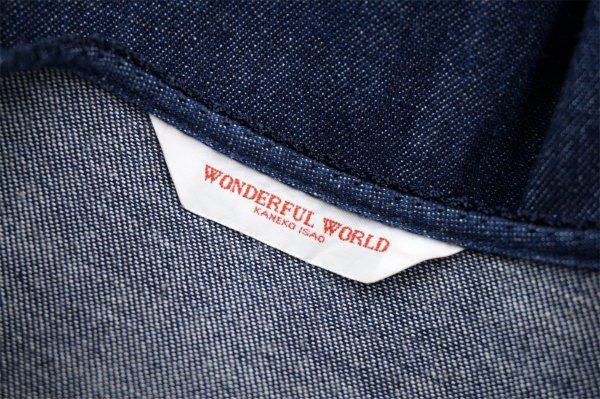 買取したワンダフルワールドのデニムワンピースのタグ