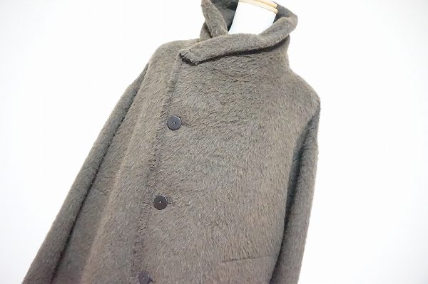 ふわふわの手触りがたまらない！ババグーリのコートをお買取しました