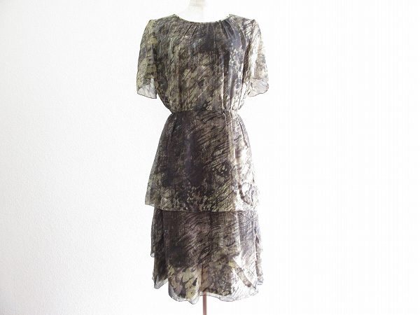 【ジュンアシダ】豪華な3段フリルのワンピースをお買取しました