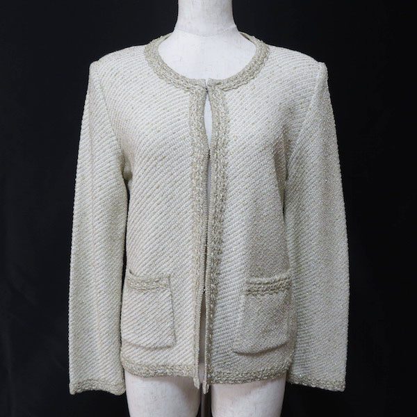 【マダムジョコンダ】ゴールドラメが華やかなジャケットをお買取