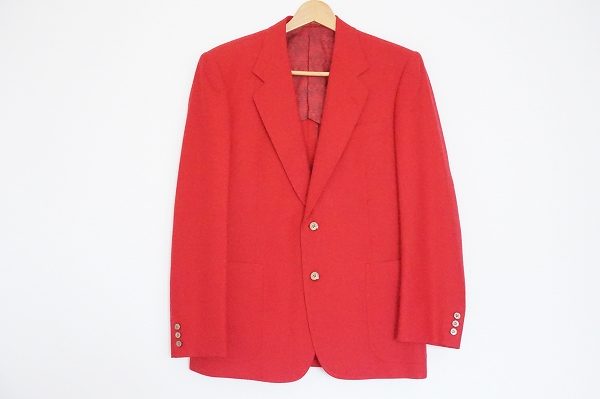 [お買取]英国屋｜往年アイドルのようなゴージャスさ✨赤いジャケット