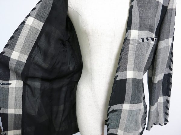 買取した伊太利屋のグレージャケットの裏地