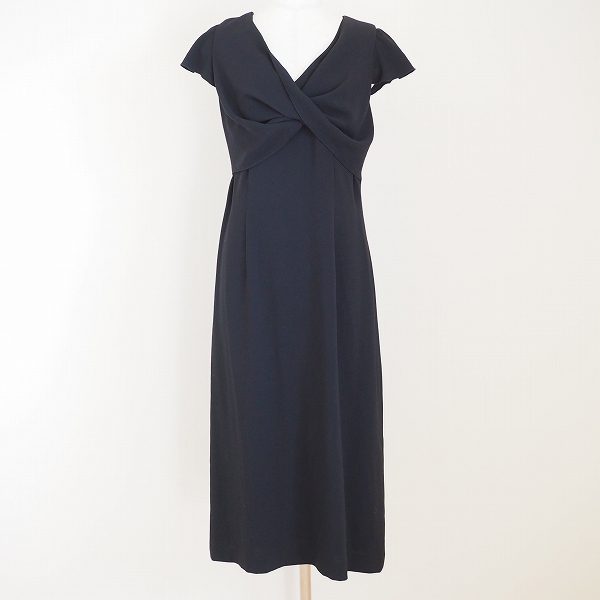 [お買取]シズカコムロ｜フェミニン＆清楚なデザインの半袖ワンピース