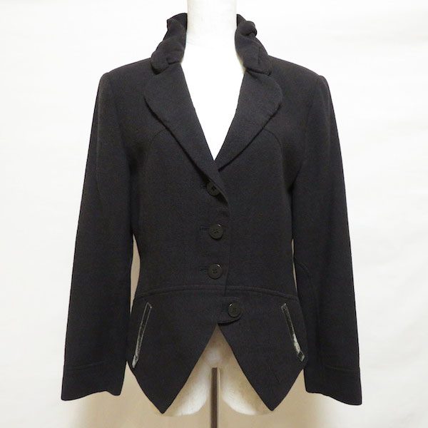 [お買取]イオコムイオセンソユニコ｜モード＆キュートな黒ジャケット