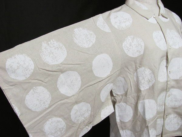 お買取したSOU・SOUのシャツの袖