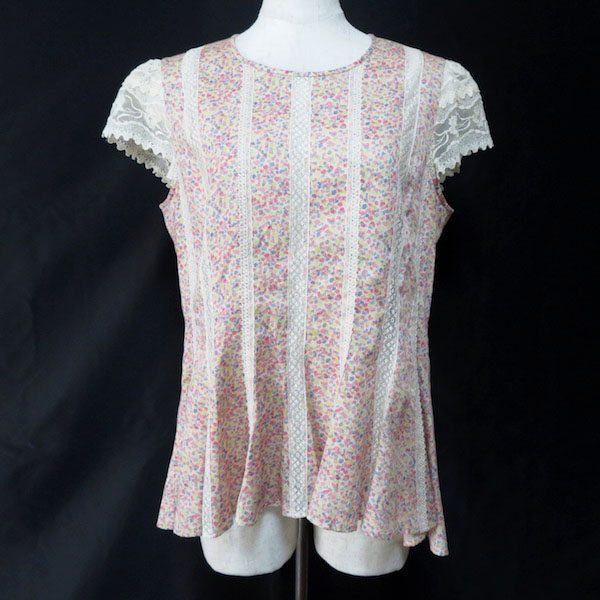 [お買取]アルバロッサ｜フリルのパフスリーブが大人可愛いチュニック