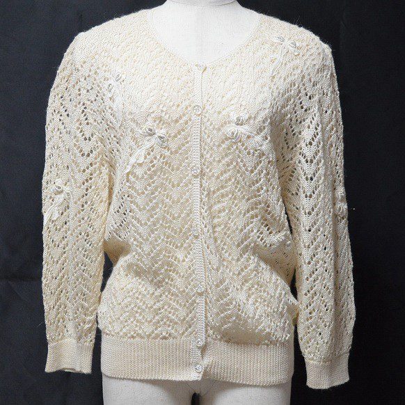 【アトリエサガン】程よい肌見せが叶うレースカーディガンをお買取
