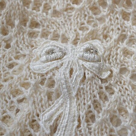 お買取したアトリエサガンのカーディガンのモチーフ