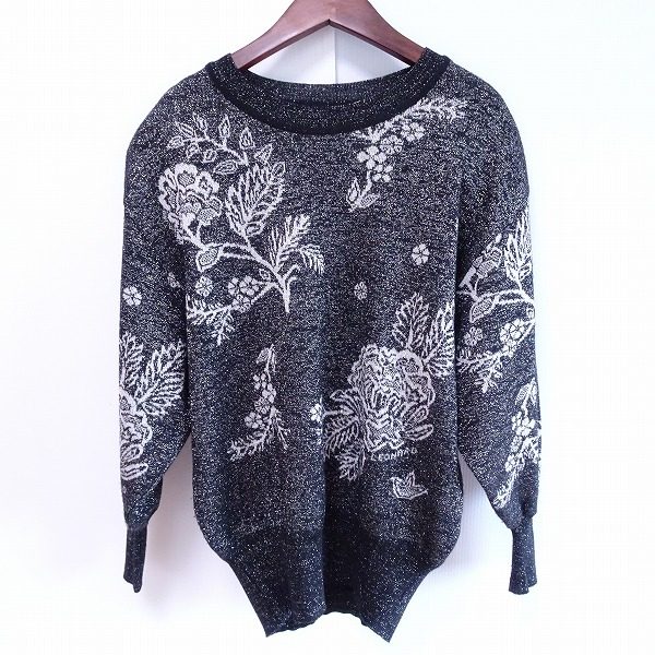 【レオナール】丁寧に表現された模様が魅力のニットをお買取しました