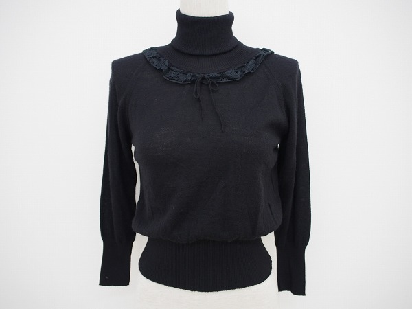 【フェンディ】1枚でサマになる☆ハイネックのニットをお買取