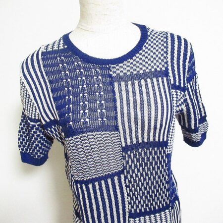 お買取したミナペルホネンの半袖ニット