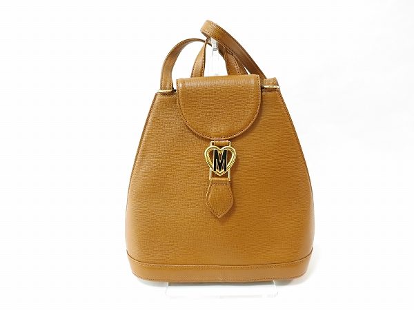 【モスキーノ】ハートの金具が可愛い！小柄なリュックをお買取