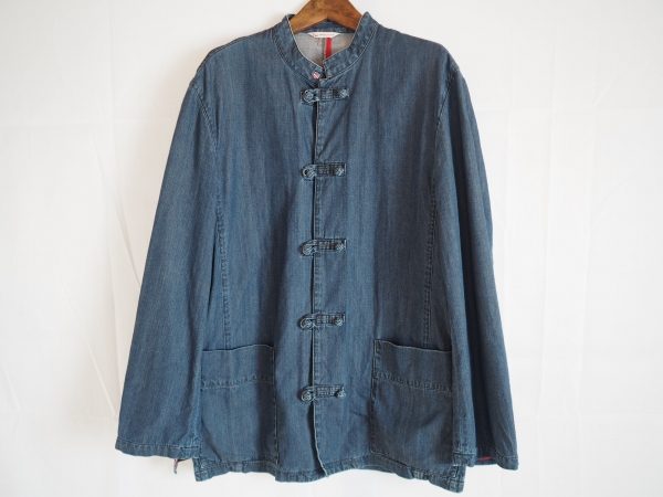 パパスファン必見！変わり種チャイナボタンのデニムジャケットお買取