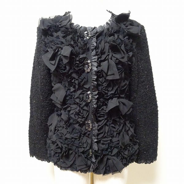ラメやビジューなど豪華なノコオーノのジャケットをお買取しました