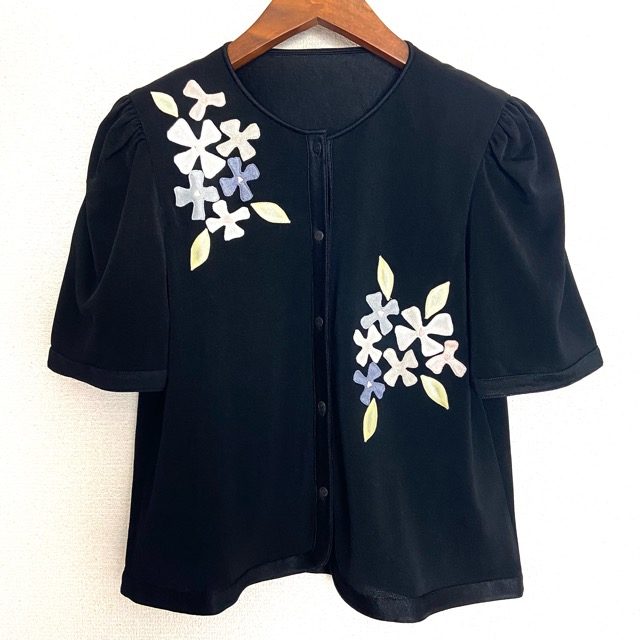 【ミズレイコ】ハッピーな気持ちになれる☆紫陽花柄のトップスをお買取