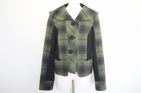 [お買取]イークラット｜ミセスがチェック着るならこんなジャケットを