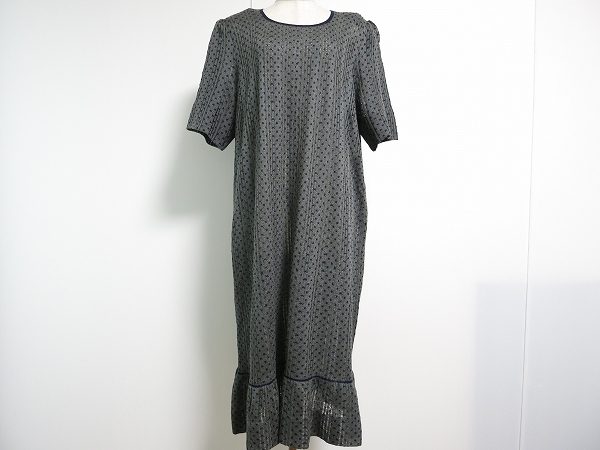 【サイトウトヨコ】大人可愛いドット柄ワンピースをお買取しました