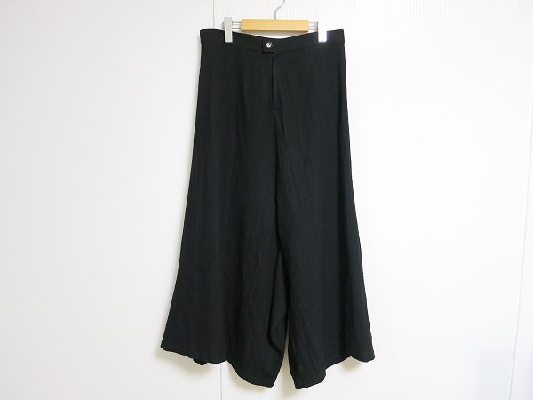 お買取したヨウジヤマモトのワイドパンツ
