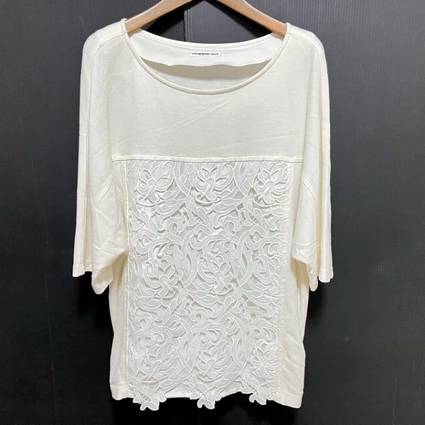 お洒落心を忘れない！ヴィヴィアンタムのレースカットソーをお買取