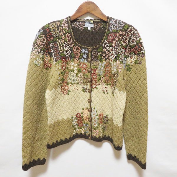 【マックデイビッド】手仕事光る刺繍が素敵なカーディガンをお買取