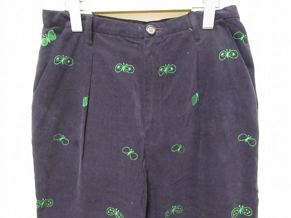 ミナペルホネンのパンツウエスト部分拡大