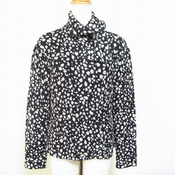 【ノコプリーツ】一つ一つ表情の異なる水玉柄のカットソーをお買取