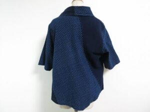 久留米絣が素敵なギエモンのブラウスの買取品