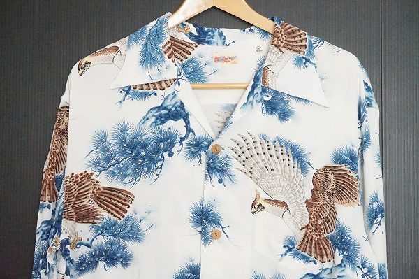 アロハシャツの起源とは?サンサーフの和柄アロハ買取りました