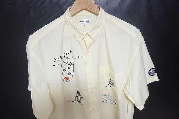 シナコバの刺繍がおしゃれな半袖シャツをお買取りしました