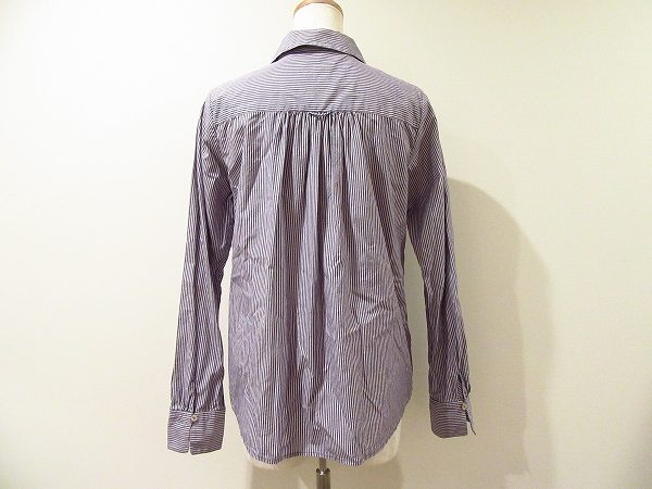 買取したパラスパレスのストライプ柄シャツのバックデザイン 買取したパラスパレスのストライプ柄シャツのバックデザイン