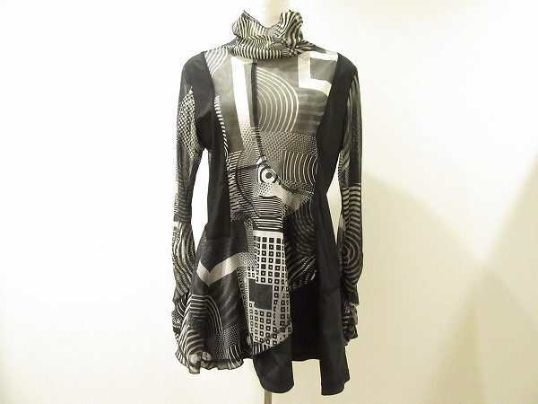 メッシュ×シースルーの異素材MIXがおしゃれ！イークラットのチュニックをお買取