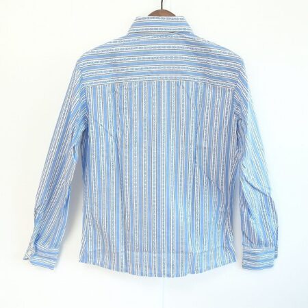 買取したセリーヌのストライプ柄シャツのバックデザイン 買取したセリーヌのストライプ柄シャツのバックデザイン