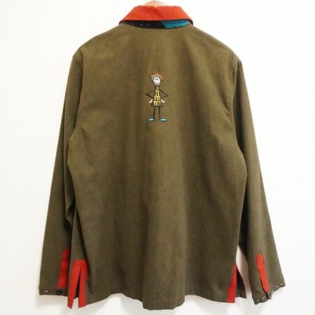 買取したアルベロベロの長袖ブラウスのバックデザイン 買取したアルベロベロの長袖ブラウスのバックデザイン