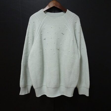 買取したローズティアラのパールリボン付きニット 買取したローズティアラのパールリボン付きニット