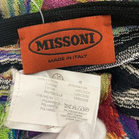 買取したミッソーニのセットアップのタグ 買取したミッソーニのセットアップのタグ