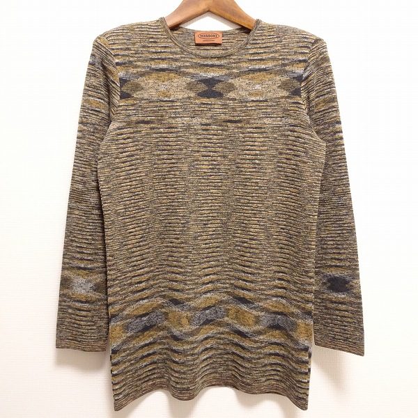 情熱的な赤色が印象的なミッソーニのカットソーをお買取