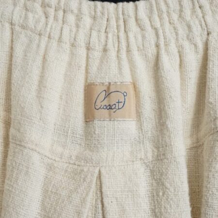 買取したウサトのサルエルパンツのタグ